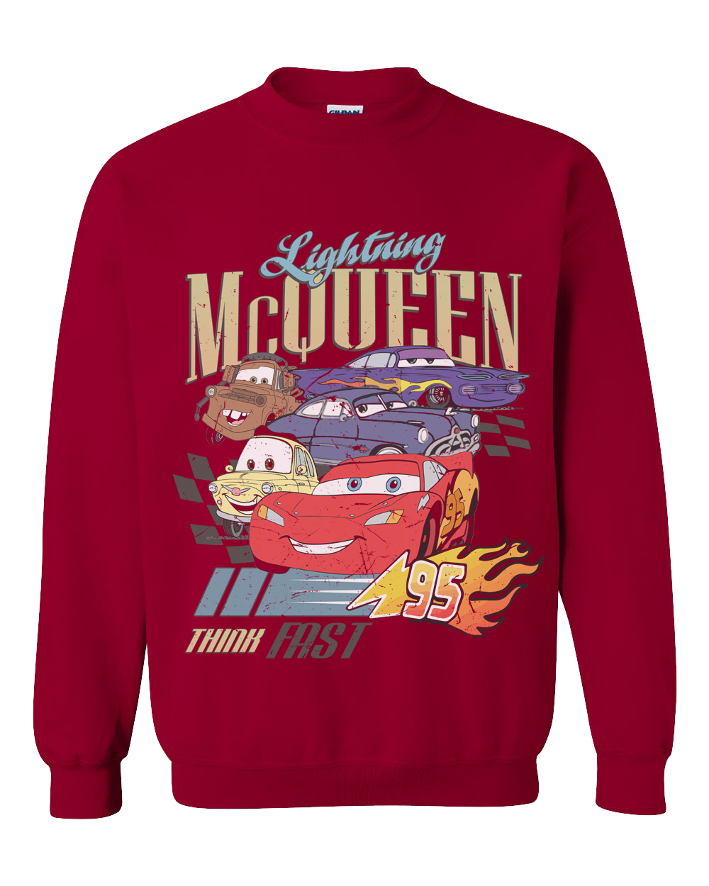 Lightning McQueen sweater