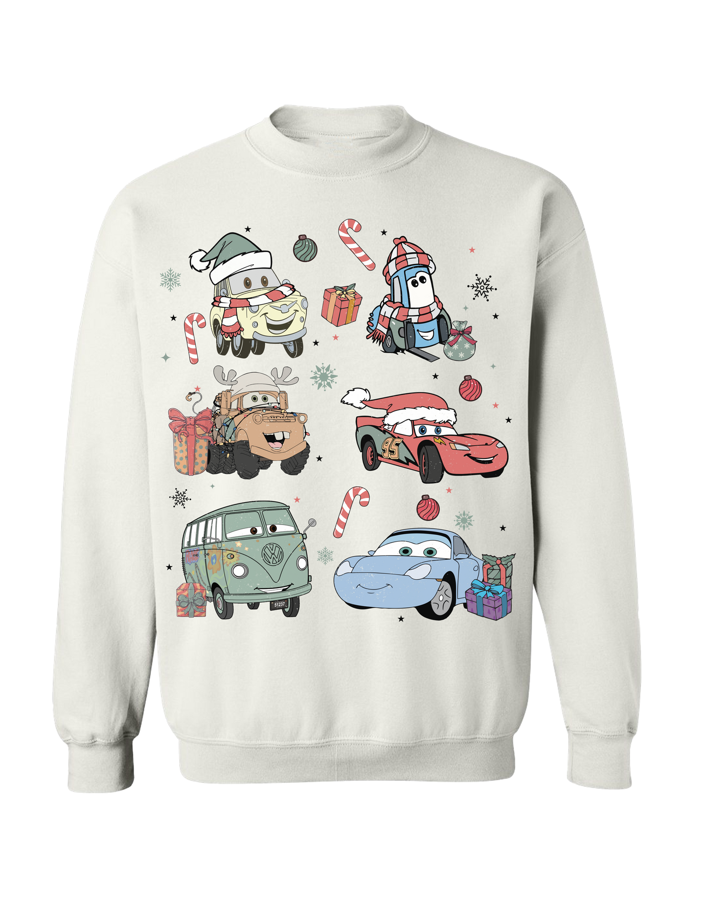 Cars Christmas sweater