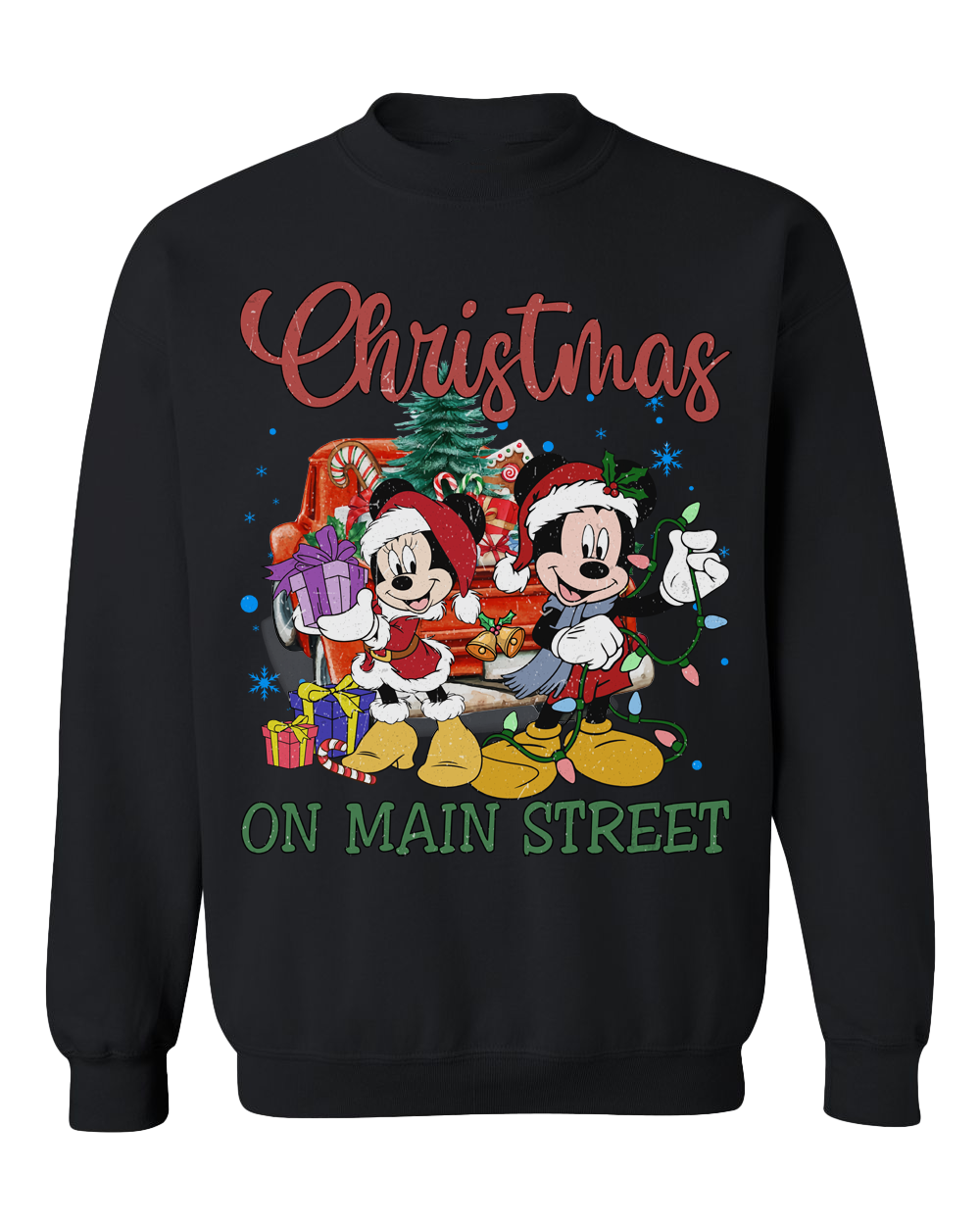 On Main street Christmas sweater