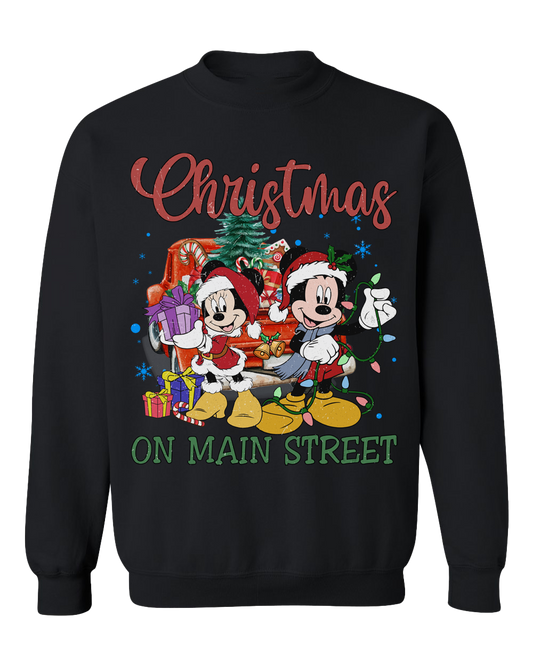 On Main street Christmas sweater