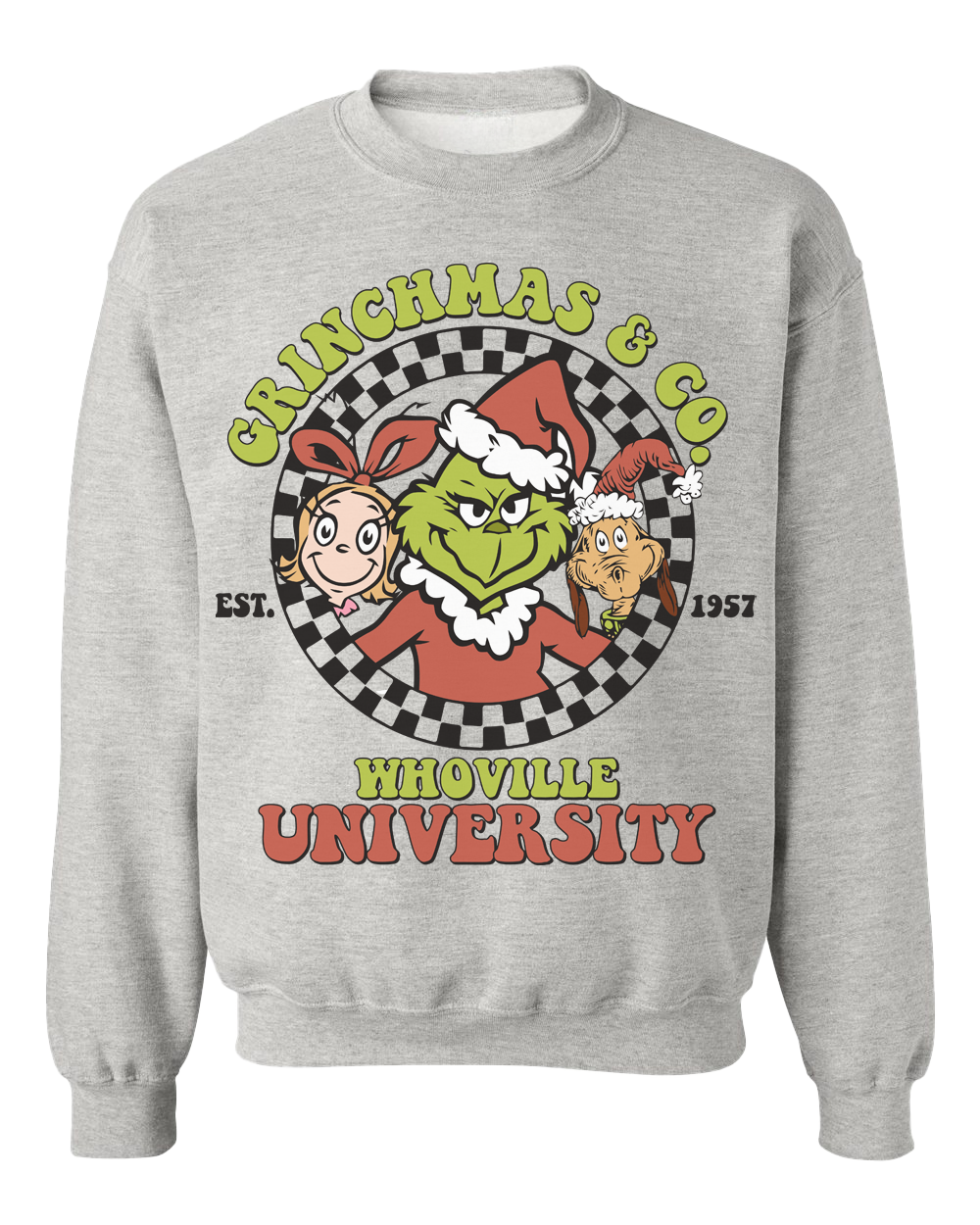 Grinchmas and CO sweater