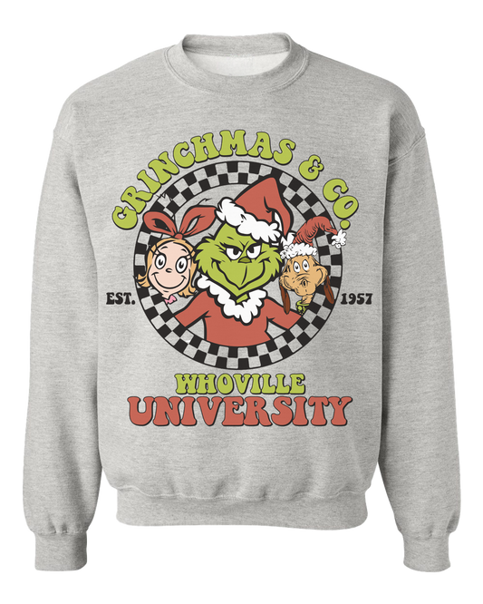 Grinchmas and CO sweater