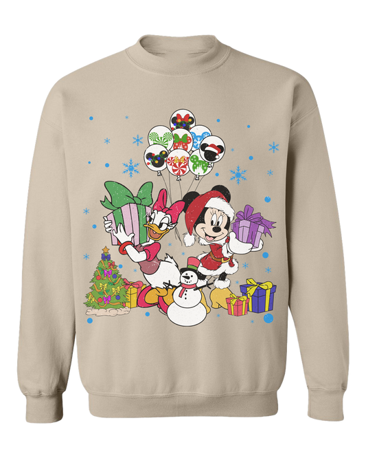 Minnie and Daisy sweater