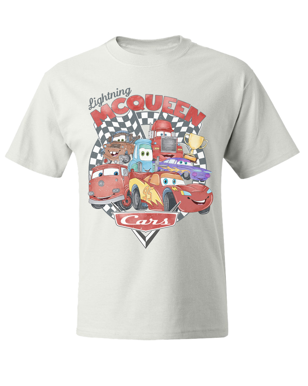 Vintage lightning Mcqueen shirt